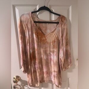 Tye Dye Ombre Blouse
